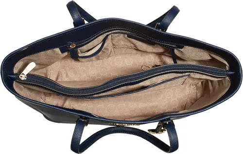 Vista 5 de MICHAEL Michael Kors Jet Set Bolso de viaje multifunción para mujer, azul marino, talla única, marino