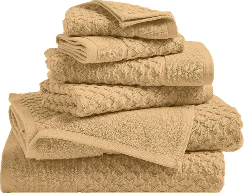 Vista 42 de Great Bay Home - Toallas de mano 100% algodón blanco, 6 toallas de baño suaves para manos, altamente absorbentes y de secado rápido, colección 01