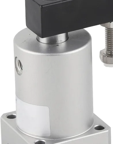 Vista 7 de Cilindro neumático del aire rotatorio, tipo compuesto de la acción del ángulo de 90 grados de ángulo de la esquina de la prensa de rotación