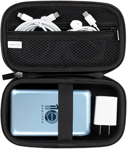 Vista 5 de Organizador electrónico de viaje bolsa organizadora electrónica bolsa organizadora de accesorios electrónicos impermeable bolsa organizadora
