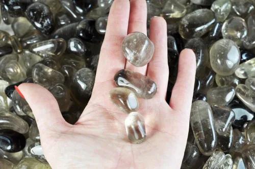 Vista 239 de Fantasia Materiales: 1 libra Piedras de Amazonita de grado B de Brasil - Pequeñas - 0.75" a 1.25" promedio Amazonita - Grado B