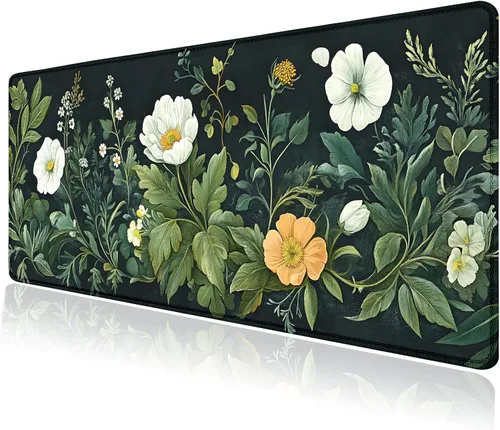 Vista 8 de Purple Galaxy Space Large Mouse Pad, Desk Mat Computer Keyboard Pad Non-Slip Rubber Base Waterproof with Stitched Edges for Laptop Gaming, Office &