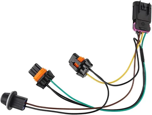 Vista 6 de WMPHE Compatible con arnés de cableado de faros delanteros Pontiac Grand Prix 2004 2005 2006 2007 2008, arnés de cableado de faros, cable de enchufe