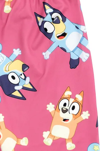 Vista 4 de Bluey Conjunto de camiseta y pantalones cortos para niñas de bingo a niños grandes