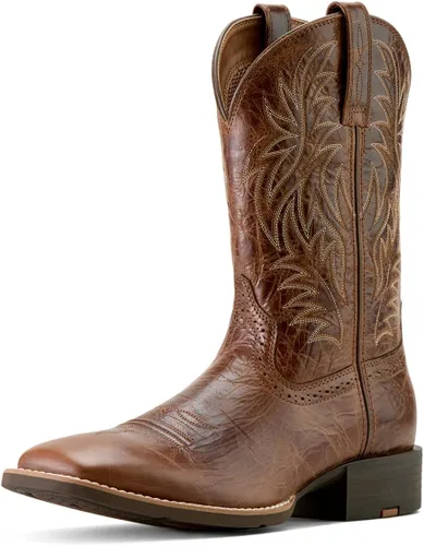 Vista 15 de Ariat Botas vaqueras deportivas Western con punta cuadrada ancha para hombre