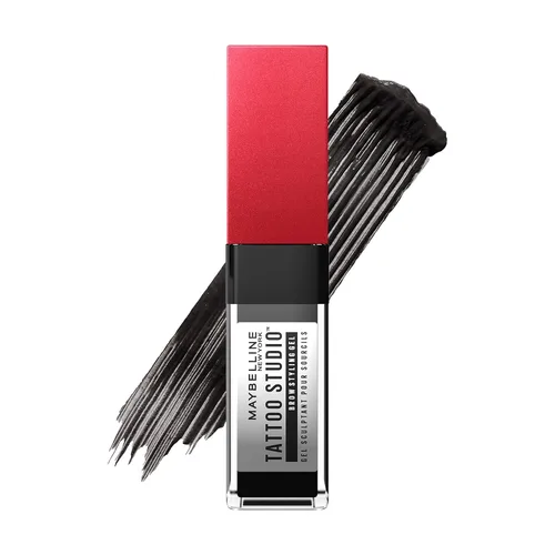 Vista 7 de Maybelline Tattoo Studio Gel de Estilo para Cejas, Maquillaje de Cejas Impermeable, Tinte para Cejas para un Uso de Hasta 36 Horas, Rubio, 1 Unidad