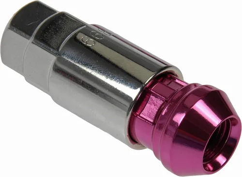 Vista 5 de Dorman 711-235L - Juego de cerradura de tuerca de bellota rosa 1/2-20 compatible con modelos seleccionados, paquete de 20