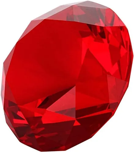 Vista 4 de F-ber Pisapapeles con forma de diamante de cristal K9 de 2.362 in con base plateada para exhibición de vidrio, decoración de mesa de boda, recuerdos
