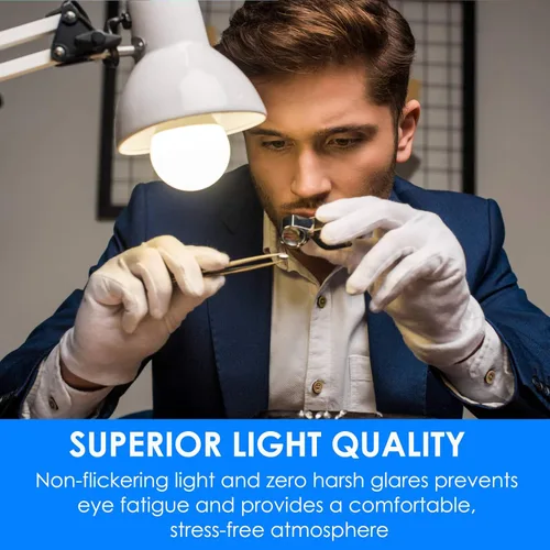 Vista 6 de Bombillas energéticas de 75 vatios, súper brillo, 1200 lm, blanco suave 2700 K, bombilla LED A19 no regulable, base estándar E26, certificación UL