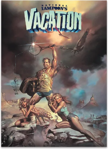 Vista 2 de AQUARIUS National Lampoon's Vacation Movie Art Vuzzle (rompecabezas de 300 piezas), sin deslumbramiento, ajuste de precisión, mercancía