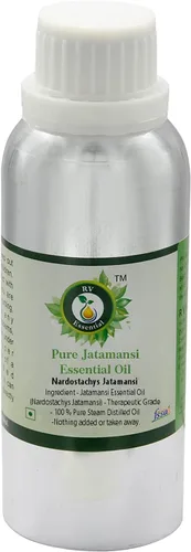 Vista 3 de Aceite esencial de Jatamansi Nardostachys Jatamansi 100% puro natural Aceite de Jatamansi de Nardostachys Aceite de Jatamansi para cabello