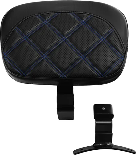 Vista 9 de Conductor/Rider Respaldo Road King Front Driver Rider Backrest Pad Para Harley Touring CVO Street Glide Road Glide Electra Glide 2009 Later