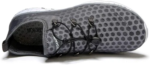 Vista 4 de MOERDENG - Zapatos de agua de secado rápido para mujer, ligeros, para deportes al aire libre, playa, piscina, ejercicio