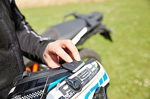 Vista 6 de Cardo PTS00101 - PACKTALK Slim - Auriculares de comunicación Bluetooth para motocicleta, color negro, paquete doble de 2