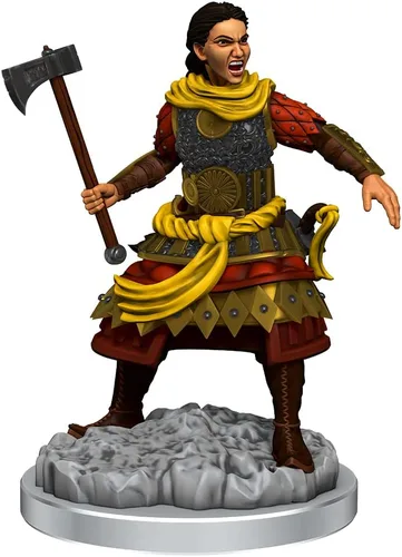 Vista 6 de D&D Las maravillosas miniaturas sin pintar de Nolzur: Combatientes humanos Miniaturas sin pintar de WizKids para Dungeons and Dragons
