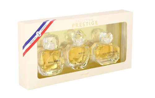 Vista 3 de Charrier Parfums 3 Eaux de Parfum Prestige Selection - Caja de regalo (1.0 fl oz), fabricada en Provenza, Francia