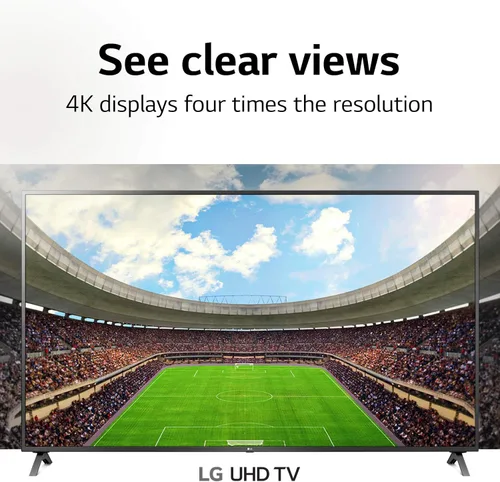 Vista 2 de LG Serie UN73 de 65 pulgadas con Alexa integrado, 4K UHD IPS Smart TV, Bluetooth Surround Ready, Apple Airplay 2, webOS con Magic Remote
