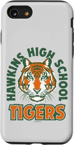 Vista 18 de Funda con logotipo de Stranger Things Hawkins High School Tigers para iPhone 16