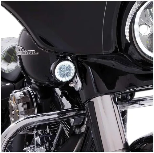 Vista 2 de Insertos de luz de señal LED frontal Fang® (negro)