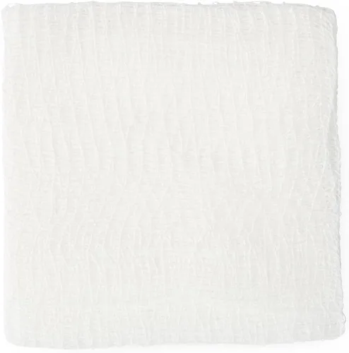 Vista 5 de Medline Esponjas de gasa tejida 100% algodón estéril, 3 x 3 pulgadas, 12 capas, ideales para vendaje de heridas y limpieza general, 2 paquetes