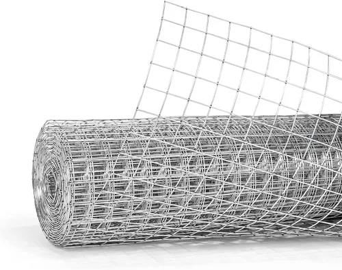 Fencer Wire Valla de alambre soldado galvanizado calibre 10, malla de apertura de 2 pulgadas por 2 pulgadas (4 pies x 50 pies)