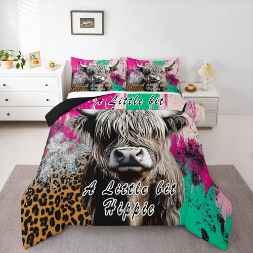 Vista 14 de Juego de edredón de atrapasueños con diseño de mariposa para niños, adolescentes y niñas, edredón de plumas de mandala, tamaño King, relleno