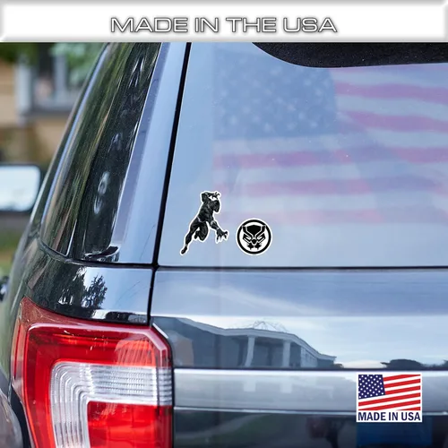 Vista 8 de Marvel Black Panther - Juego de 3 calcomanías de vinilo para botella de agua, bicicleta, casco, laptop, patineta, coche, calcomanías de Marvel