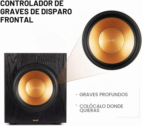 Vista 6 de Klipsch SUB-100-BLACK Synergy Black Label Subwoofer Par de altavoces (2018)