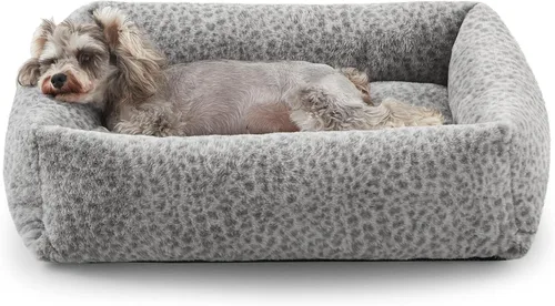 Vista 26 de JOEJOY Cama para Perros Pequeños para Perros Pequeños, Cama para Mascotas de Forro Polar de Pana Suave Premium Ortopédica Lavable con Funda