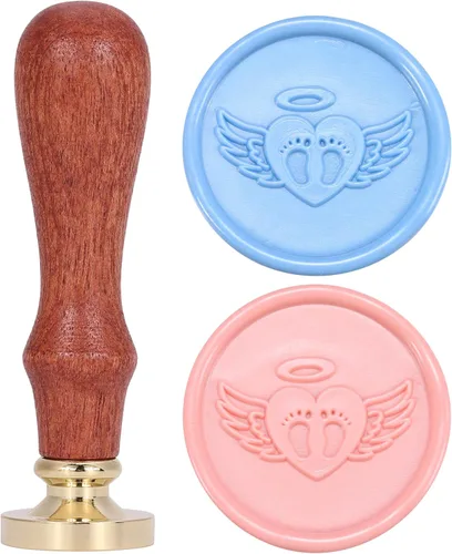 Vista 8 de Bonito sello de cera de pata de perro, sello de cera de sellado vintage Yoption ideal para adornar tarjetas de Navidad, sobres, invitaciones