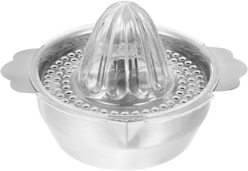 Uonlytech Manual Stainless Steel Lemon Juicer 304 Food-grade Hand Squeezer Fruit Citrus Press for Kitchen and Outdoor Use