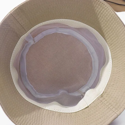 Vista 5 de Sombrero de pescador de algodón de moda, sombreros de pescador de verano, viajes, playa, sombreros de sol, talla única