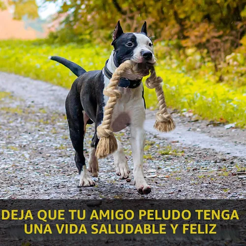 Vista 5 de Fida Juguetes de cuerda para perros para masticadores agresivos, juguetes de remolcador para perros grandes y medianos
