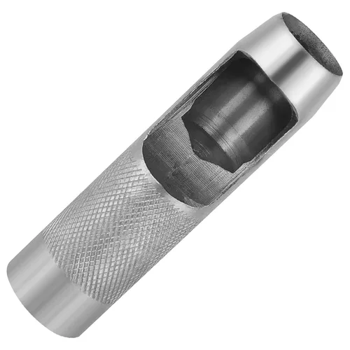 Vista 12 de Utoolmart 30mm/1.18" Round Hollow Punch Herramienta de perforación de cuero para manualidades, acero al carbono, 1 unidad