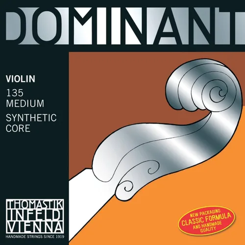 Vista 16 de Thomastik -Infeld Dominant Violin Single D String - Escala 1/2 - No. 132 1/2
