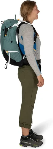 Vista 9 de Osprey Sirrus 24L Mochila de senderismo para mujer, color verde suculento
