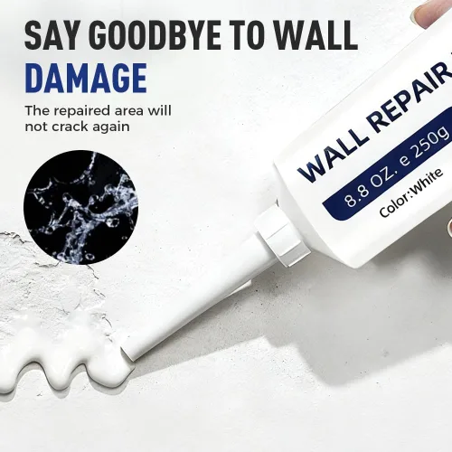 Vista 7 de 2026 New Wall Mending Agent White Spackle Wall Repair Paste Wall Repair Agent Tile Gap Filler,Drywall Patch Repair Kit with Scraper for Holes &