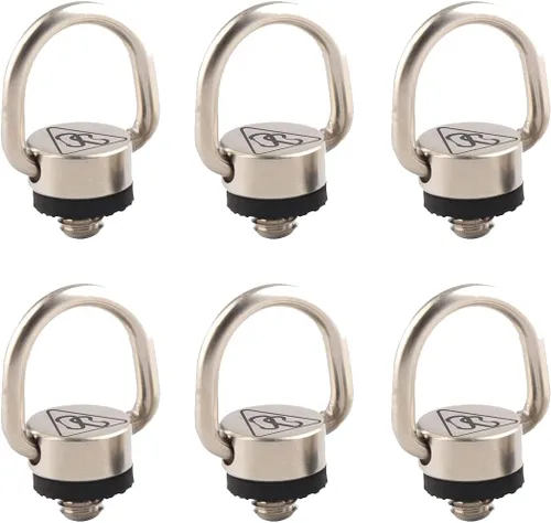 Vista 10 de Danger Buddies Clip de mosquetón para cámara con anillo en D - Fija fácilmente un mosquetón a tu cámara con este anillo en D de montaje de trípode