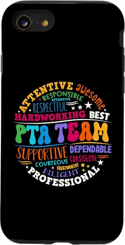 Vista 18 de iPhone 16 Parents Teacher Association Team Supporter PTA Team Case
