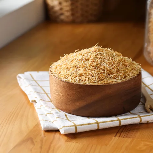 Vista 4 de BISVUA Kataifi asado prémium de 22.0 lbs (22 libras) - Masa de fillo triturada tostada dorada para barras de chocolate Dubai, recetas de crema