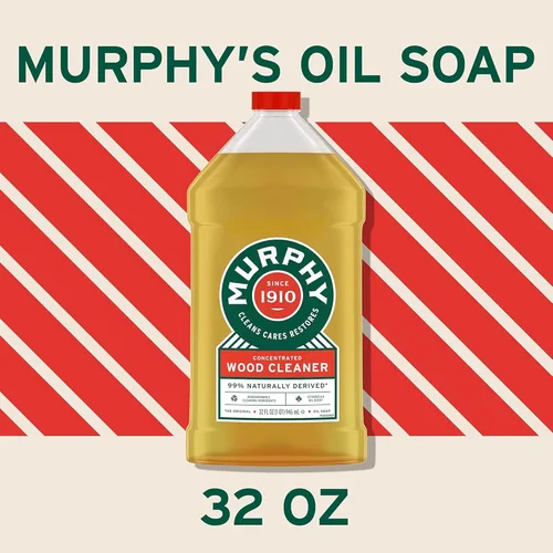 Vista 3 de Murphy Limpiador de jabón de aceite para madera, 32 onzas líquidas (paquete de 3)