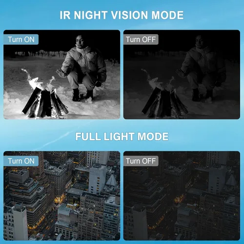 Vista 4 de Cámara de video 8K 64MP Videocámara 18X Zoom digital YouTube Vlogging Cámara web IR visión nocturna WiFi 3.0 "Videocámaras de pantalla táctil