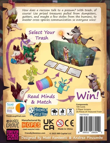 Vista 4 de Trash Talk The Board Game: Comunicate Usando Basura!