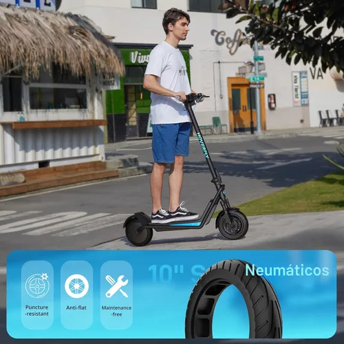 Vista 5 de HOVERFLY Electric Scooter for Adults, Max 10/18/25Miles&15.5/20Mph Speed
