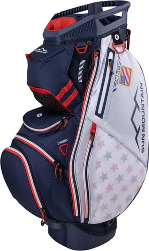 Vista 17 de Sun Mountain C-130 2025 - Bolsa de golf de 14 vías con divisores de longitud completa y 11 bolsillos para máxima comodidad, bolsa ligera