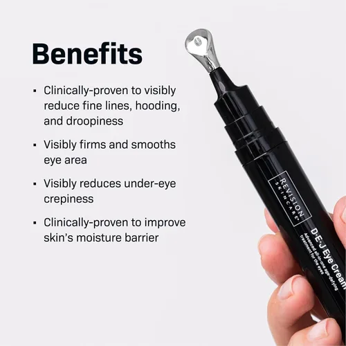 Vista 3 de Revision Skincare D·E·J Eye Cream®, Firming and Moisturizing Treatment for Fine Lines, Wrinkles and Crow’s Feet