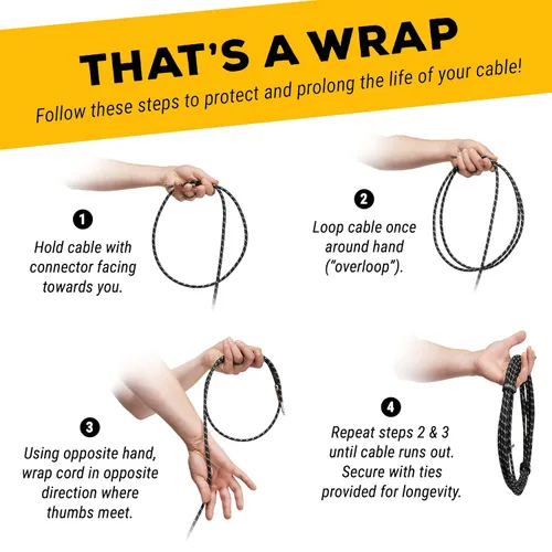 Vista 7 de GLS cable de audio para guitarra, cable de amplificador para bajo y guitarra eléctrica, en ángulo recto, cable para instrumento de 1/4 de pulgada