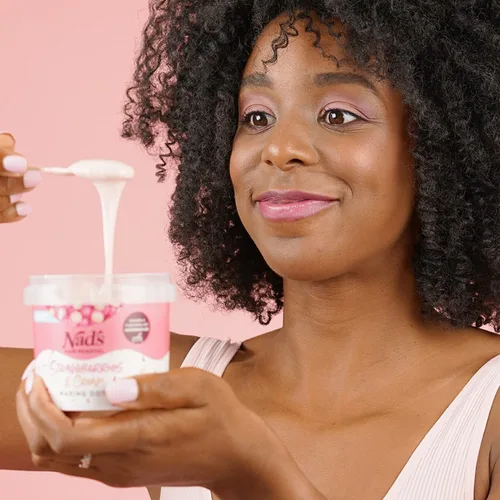 Vista 9 de Nad's Waxing Dots - Cuentas de cera dura de fresas y crema, fórmula sin tiras para microondas para mujeres