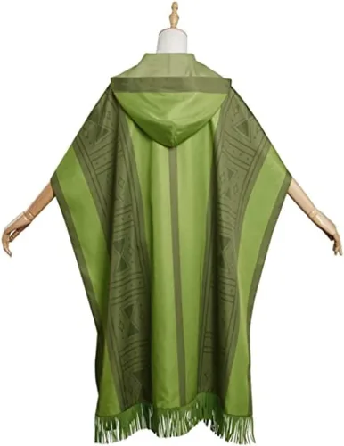 Vista 2 de Disfraz de Brun para adultos, disfraz de Camilo, capa de capa, bata de Halloween, uniforme