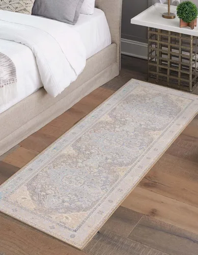 Vista 15 de Unique Loom Timeless Collection - Alfombra de área (2 pies x 3 pies 1 pulgada, ovalada, crema/marfil)